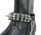 Triple Spiked Boot Strap