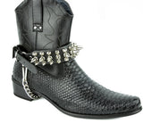 Triple Spiked Boot Strap