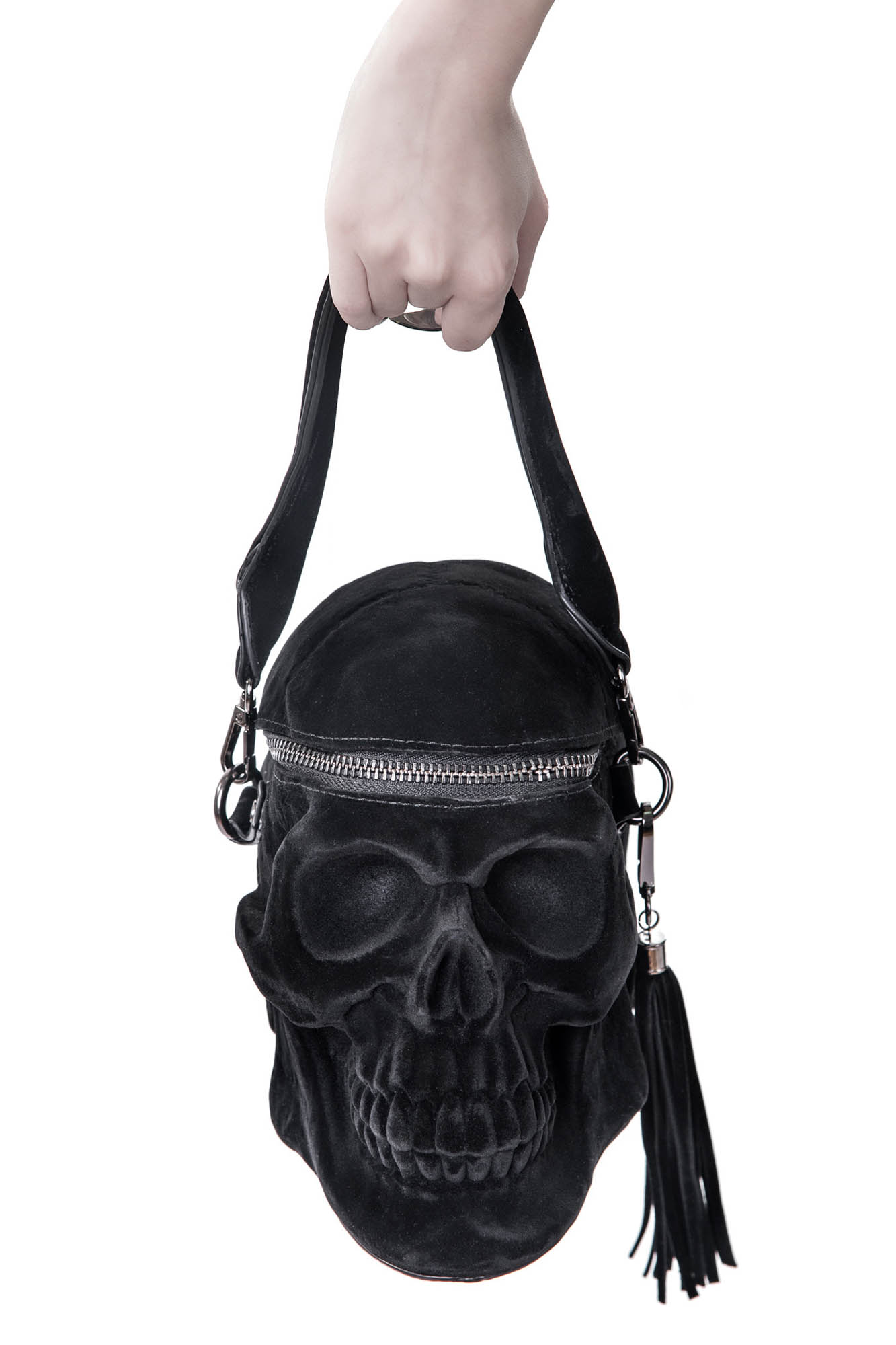 Kreepsville 666 Skull Black Purse Death Skull Skeleton Coffin Handbag Bag -  Fearless Apparel