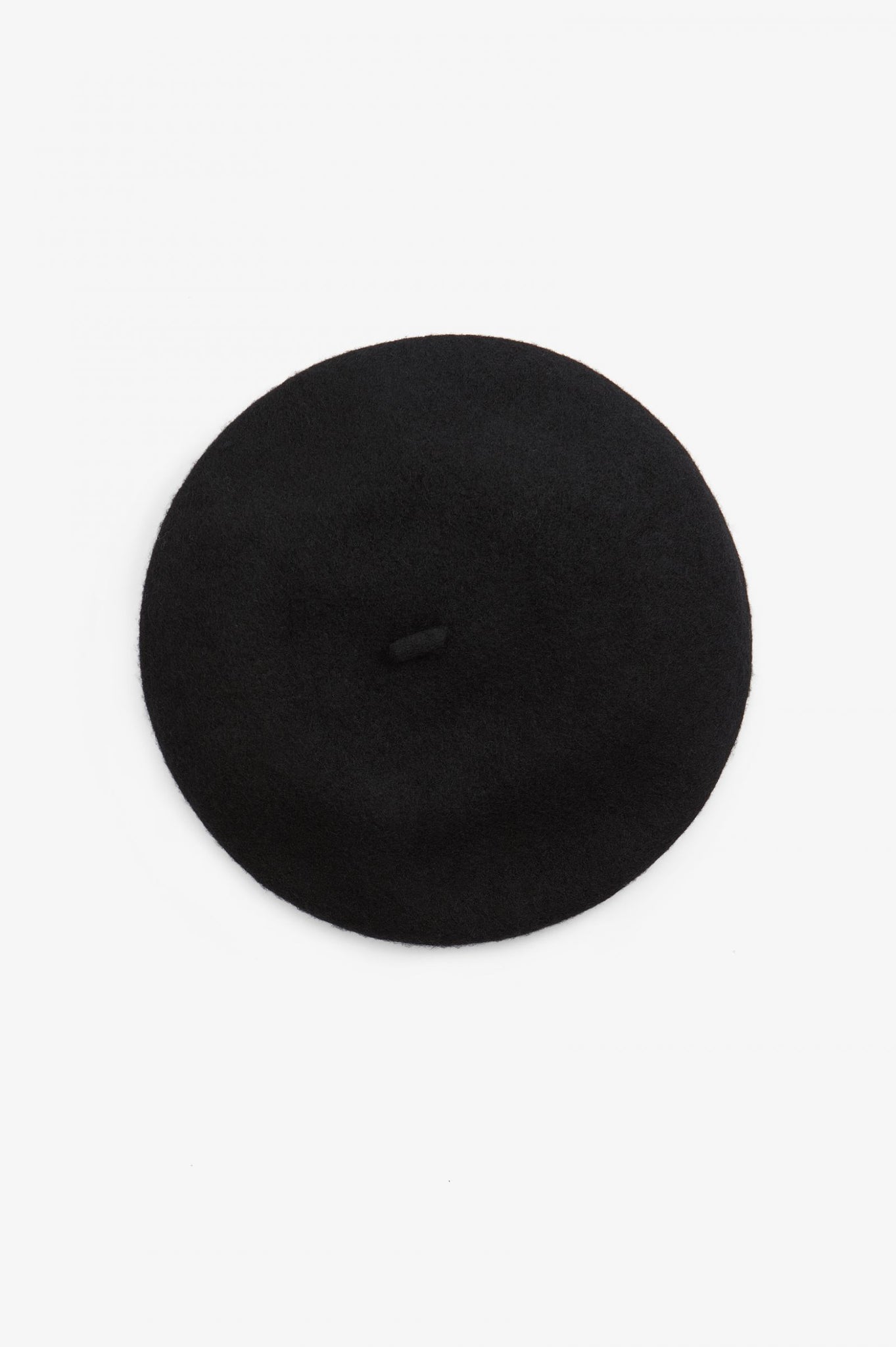 Fred Perry Black Wool Beret – DeadRockers