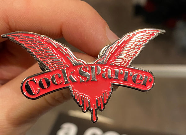 Cock Sparrer Logo Pin Large – DeadRockers