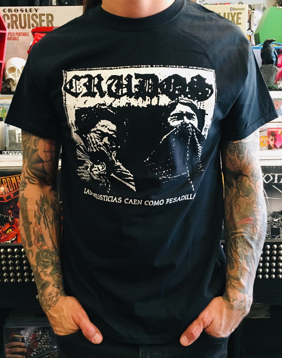 Los Crudos Black Shirt – DeadRockers