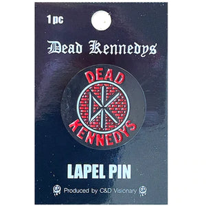 Dead Kennedys Brick Logo Lapel Pin