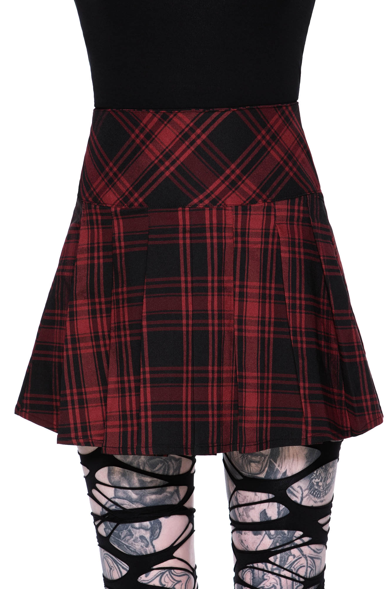 Teen Spiritus Plaid Skirt – DeadRockers