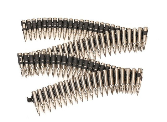 Silver 223 Bullet Belt DeadRockers
