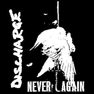 Discharge Never Again Band Sticker – DeadRockers