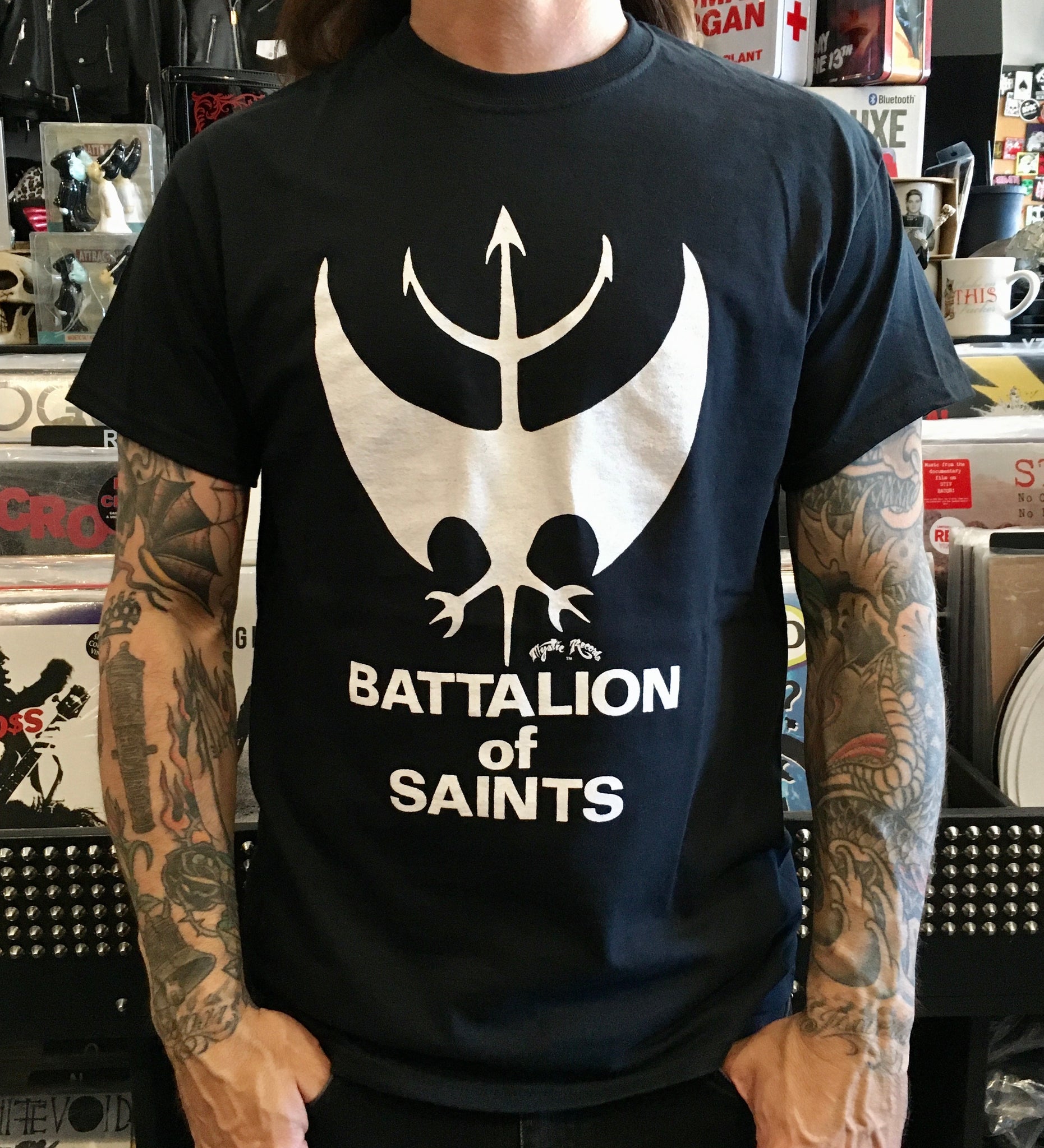 Battalion of Saints Band Tee – DeadRockers
